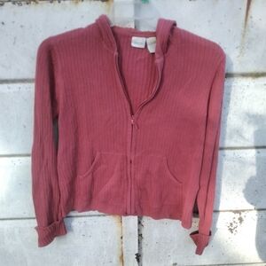 Cherokee Women"s Hooded Sweater L